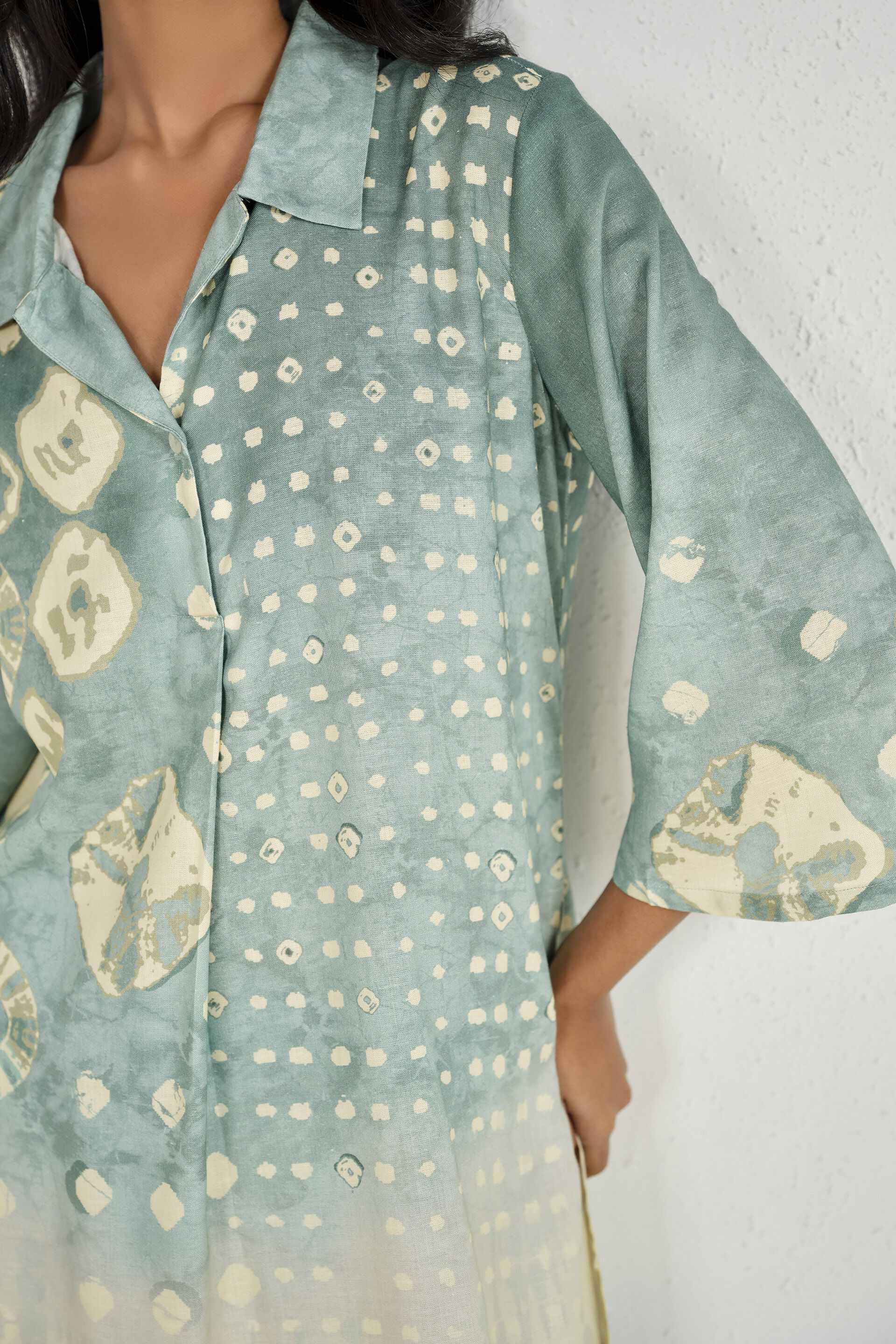 Janki Teal Tunic, Teal, image 5